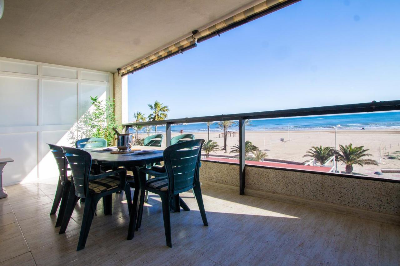 Espacio 2 Primera Linea De Playa Cullera Bagian luar foto