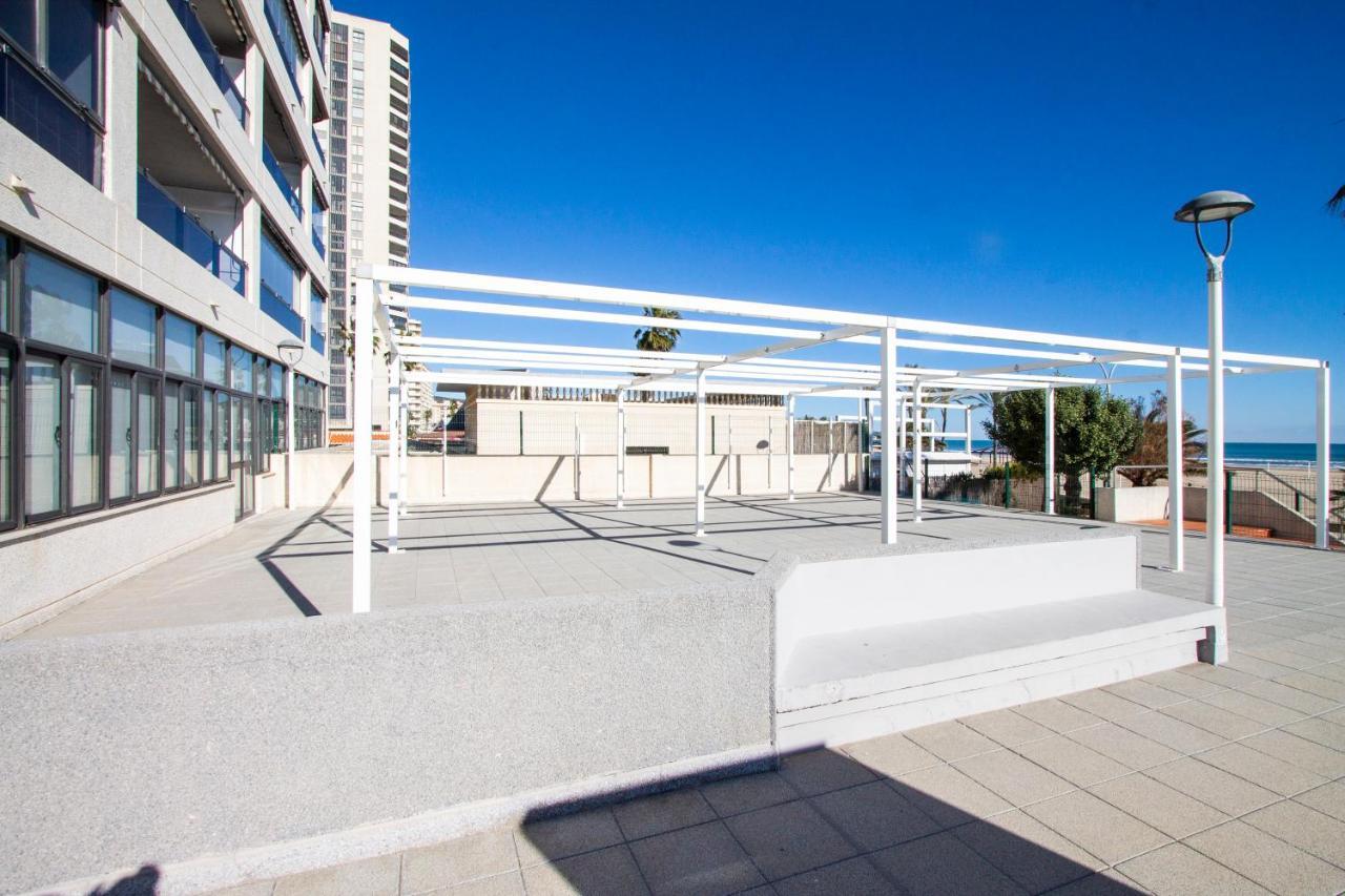 Espacio 2 Primera Linea De Playa Cullera Bagian luar foto