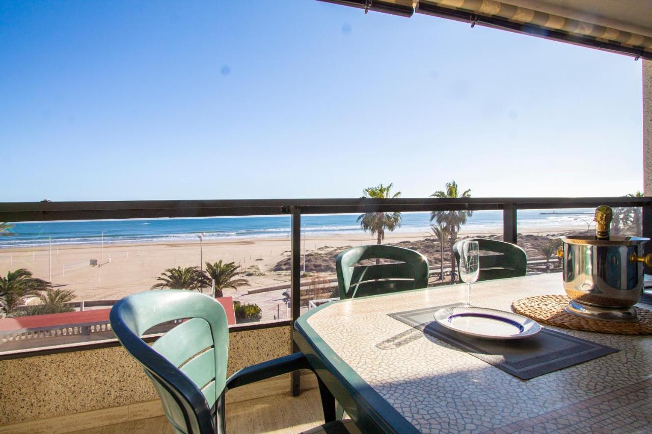 Espacio 2 Primera Linea De Playa Cullera Bagian luar foto