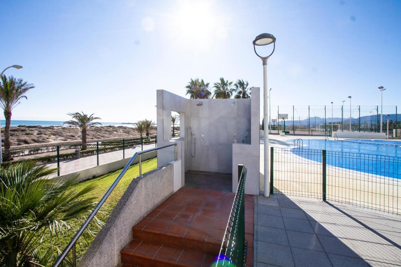 Espacio 2 Primera Linea De Playa Cullera Bagian luar foto