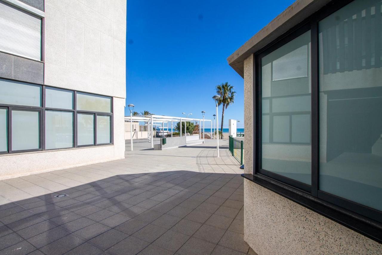 Espacio 2 Primera Linea De Playa Cullera Bagian luar foto